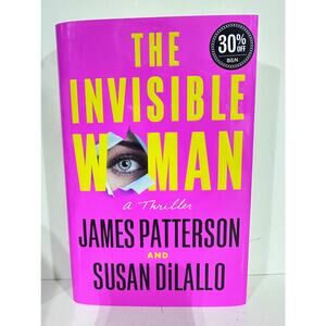 The Invisible Woman-James Patterson-2025-1st Edition-Hard Cover-New-Pink